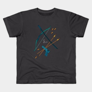 We're Alive - Bows, Blades, Shirley Kids T-Shirt